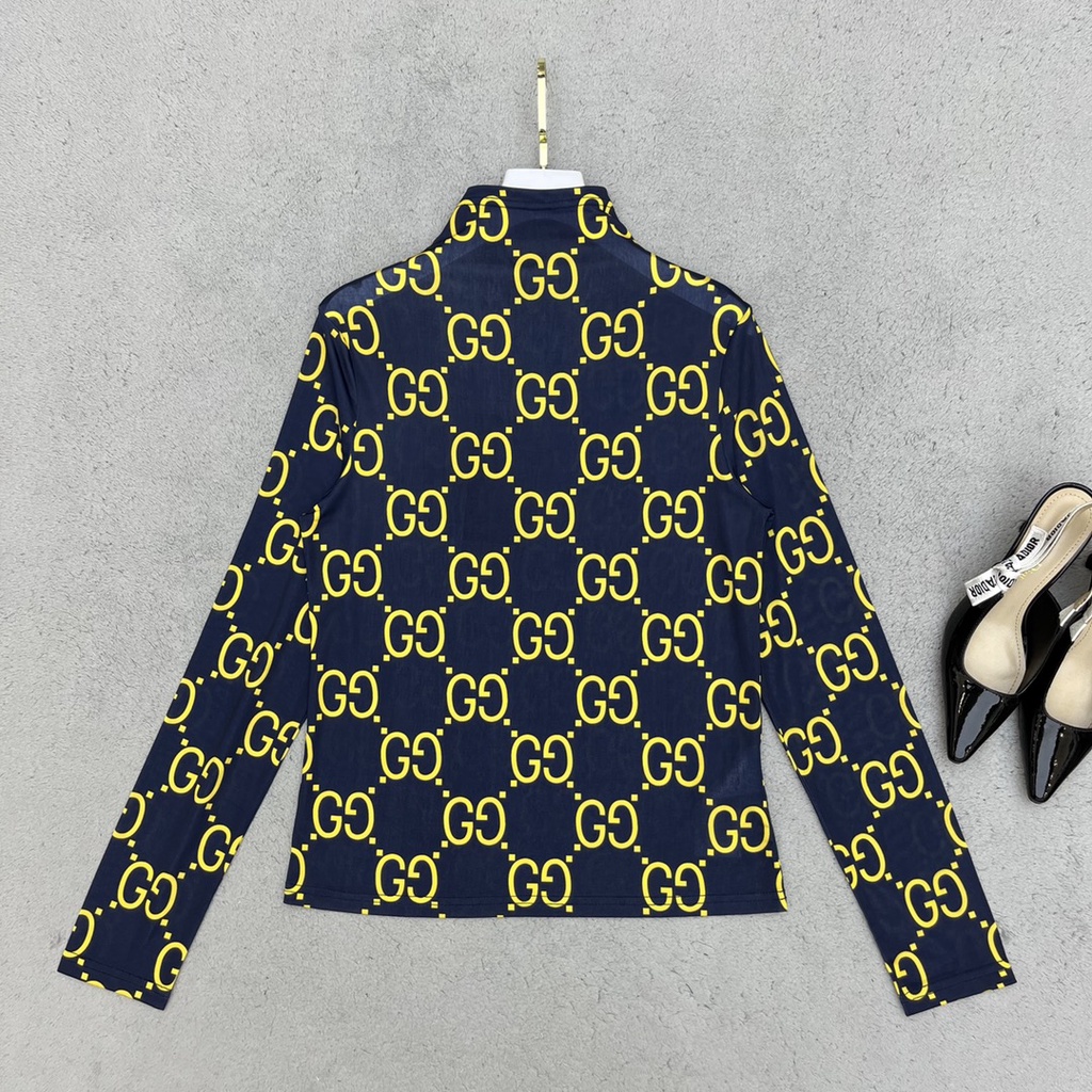 Áo thun dài tay thời trang nữ cao cấp Gucci GC GG sành điệu, thanh lịch và cá tính
