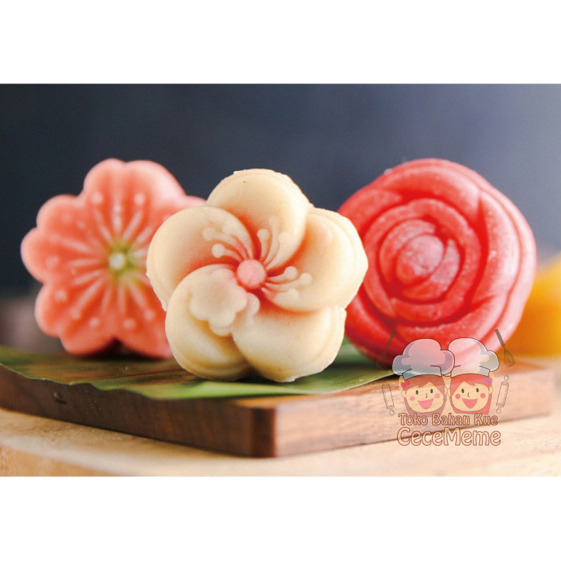 Khuôn Làm Bánh Wagashi Mochi Nastar 35g Tiện Dụng