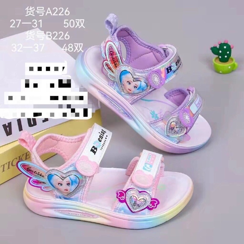 Giày sandal công chúa Elsa cho bé