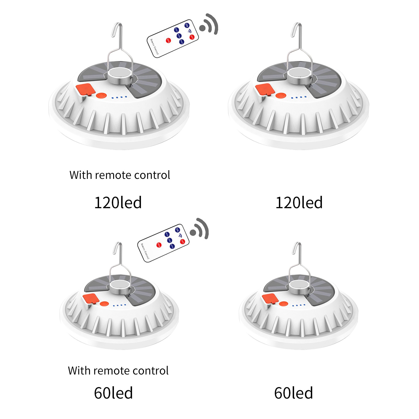 Bộ 60 Đèn Led Năng Lượng Mặt Trời Siêu Sáng