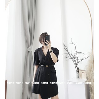 Váy vest tay bồng
