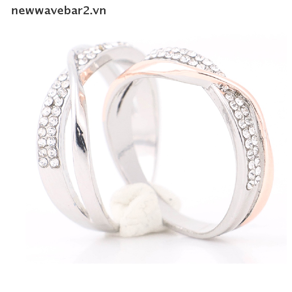 [newwavebar] Nhẫn Nam Châm Đính Kim Cương Pha Lê Giả Giảm Cân Chăm Sóc Sức Khỏe