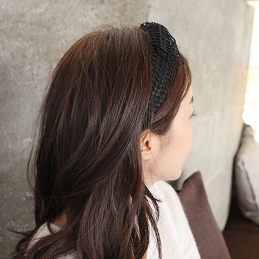 [Mã FASHIONT4FA2 giảm 10K đơn 50K] Cài tóc bọc vải ren phong cách Hàn Quốc nữ tính xinh xắn