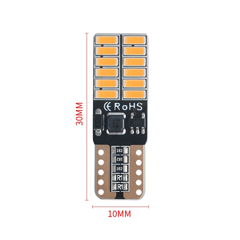 Set 2 Đèn led canbus t10 w5w 194 501 12v Cho Xe Ô Tô