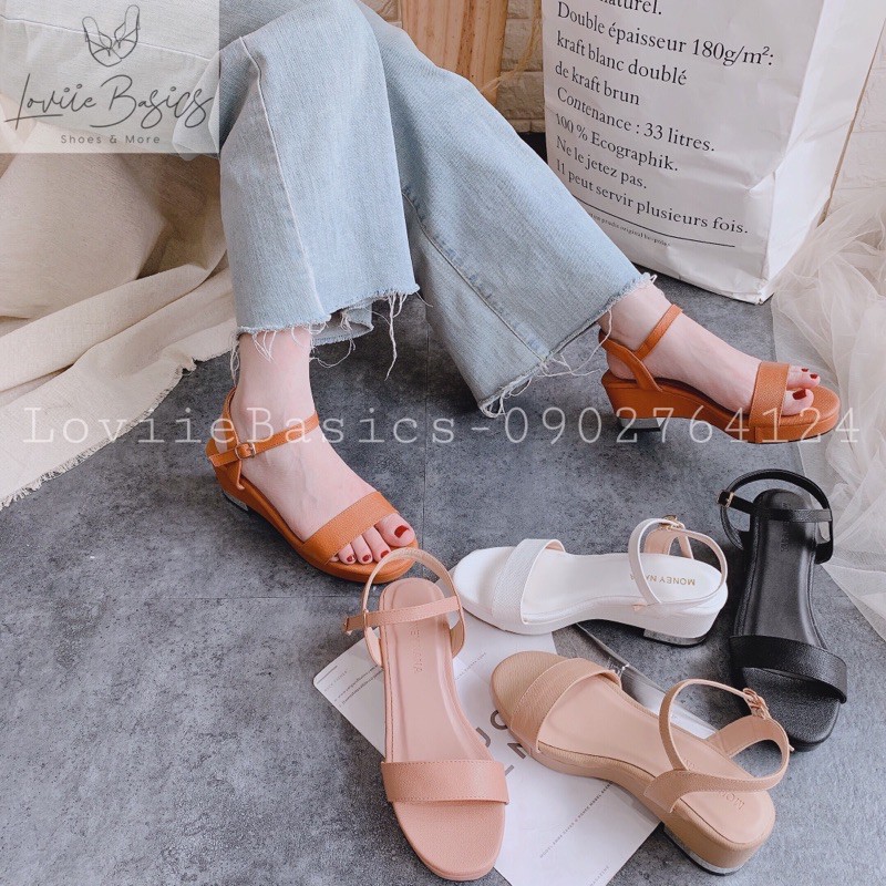 SANDAL NỮ LOVIIE BASICS - GIÀY ĐẾ XUỒNG KẸP QUAI MẢNH CỘT DÂY THỜI TRANG - GIÀY SANDAL CHIẾN BINH S211208