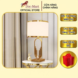 Đèn ngủ để bàn ♥️joymart♥️ đèn bàn thân hợp kim động mạ vàng mb3046 cao cấp, sang trọng