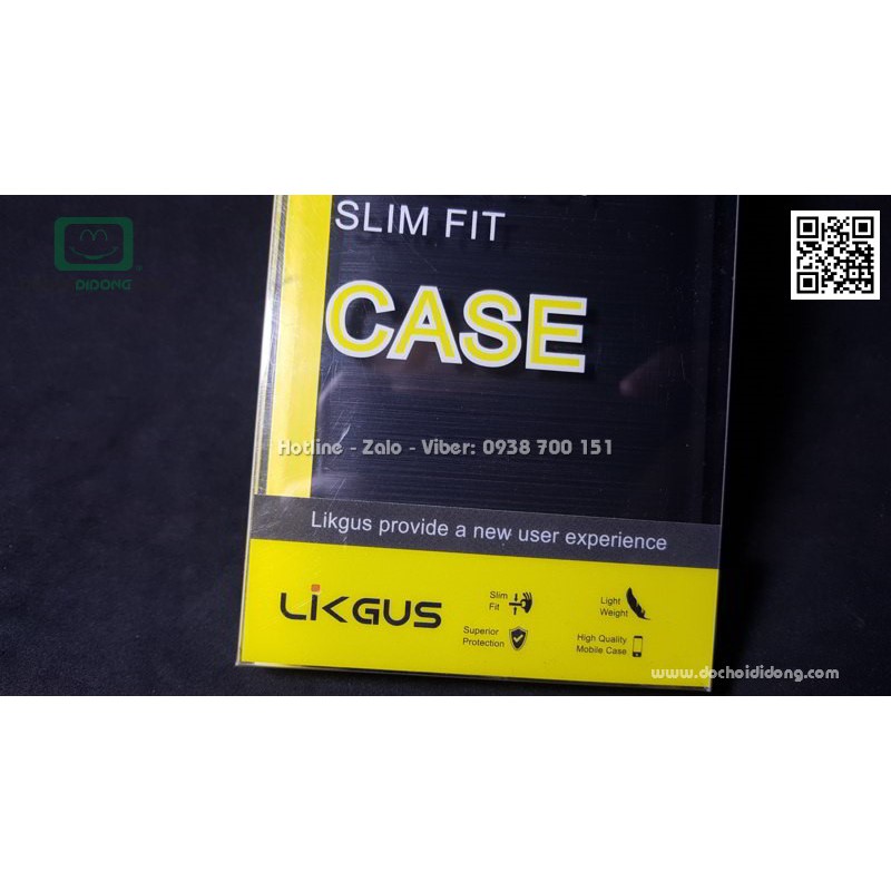 Ốp lưng Oppo F7 Likgus chống sốc vân kim loại