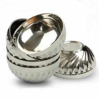 10 Chén inox xoắn có 2 loại