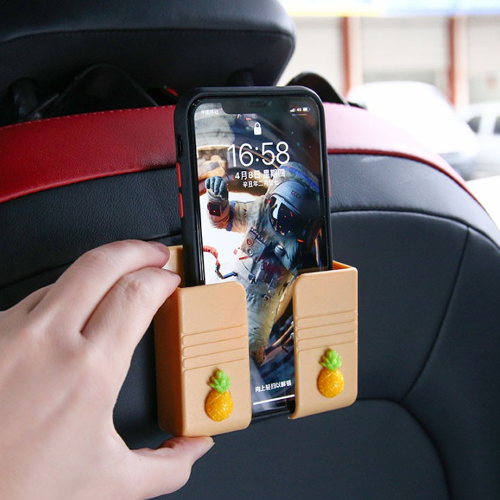Hộp để điều khiển, remote có khe sạc thông minh-HỘP DÁN TƯỜNG ĐỰNG ĐỒ ĐA NĂNG HOẠT HÌNH