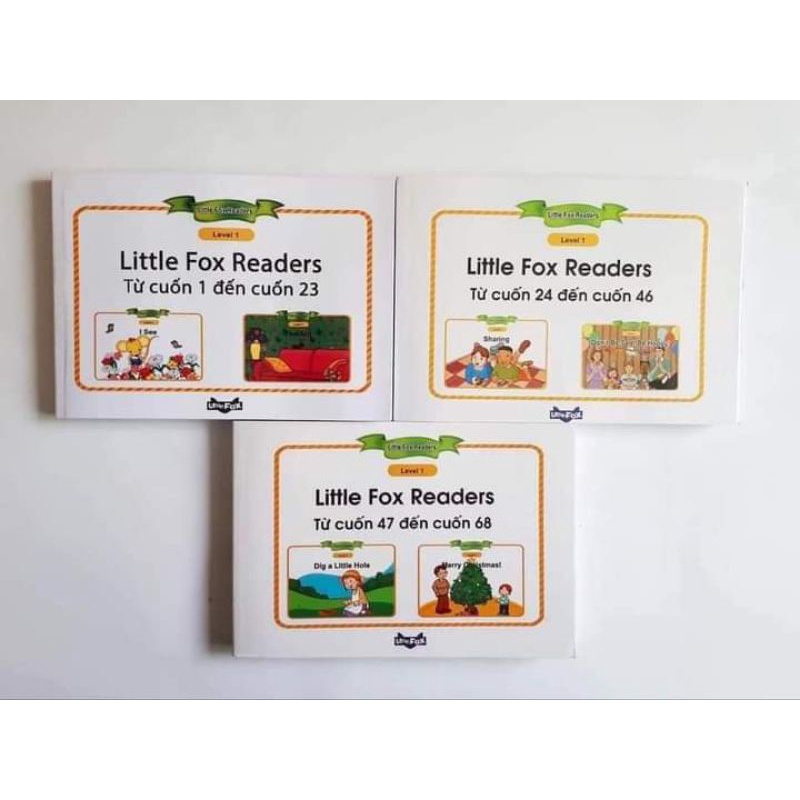 LITTLE FOX READER LEVEL 1 (68q) + file nghe