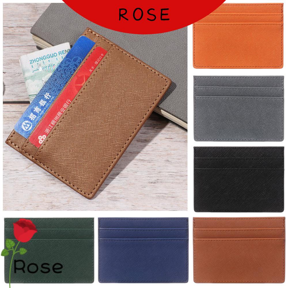 Ví Da Đựng Thẻ Id Hai Mặt Nhiều Màu Thời Trang Cho Nam Và Nữ