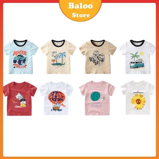 Áo phông hè 8 mẫu Baloo cho bé trai bé gái