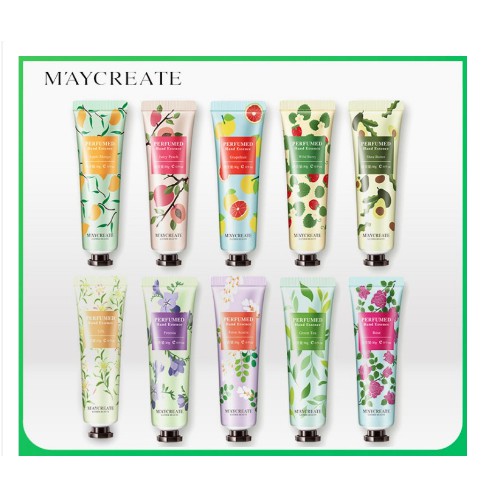 Combo 10 Kem Dưỡng Da Tay Thơm Tự Nhiên Maycreate (Mix 5 - 6 loại ) - T153
