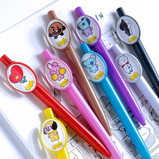 Bút bi BTS BT21 (mặt gương)