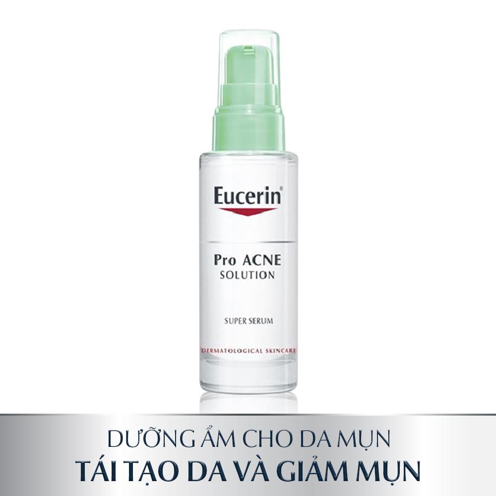 Serum Giảm Nhờn Và Mụn Eucerin Acne -Oil Control ProACNE Solution Super Serum 30ml