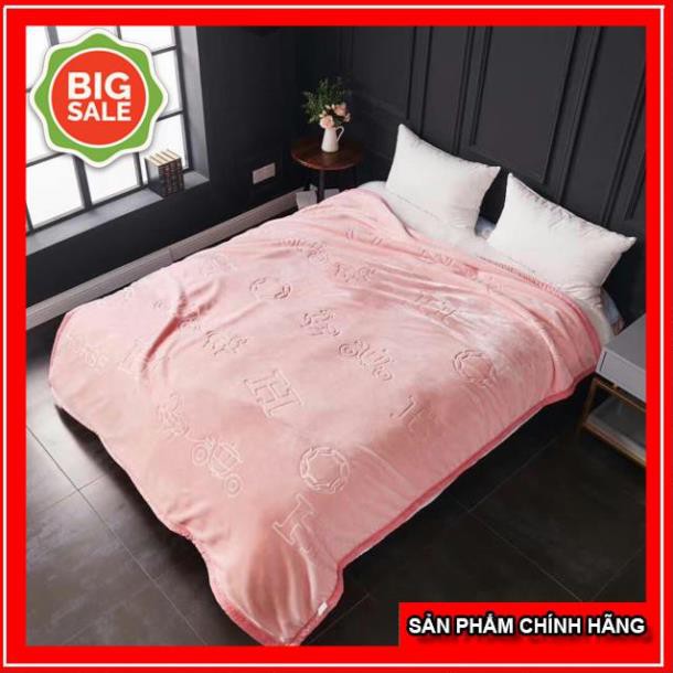 ( XẢ HÀNG - GIÁ SỐC ) Chăn Nhung Dày Mùa Đông ( Hàng Xịn - Nhập Khẩu)