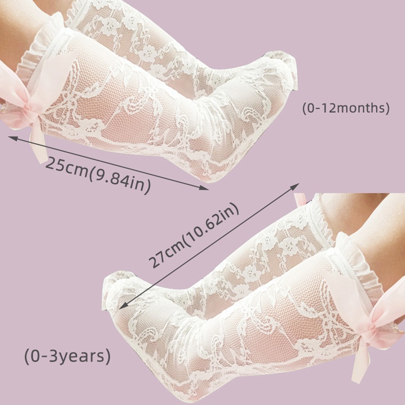 Vớ lưới cao cổ thoáng khí thời trang mùa hè dành cho bé 1-3 tuổi
