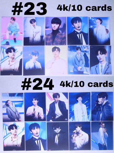 (Có sẵn) Sale set card Woojin / Daniel / Minhyun | BigBuy360 - bigbuy360.vn