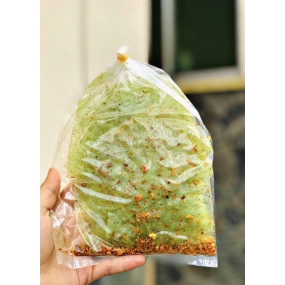 Bánh tráng xì ke lá dứa