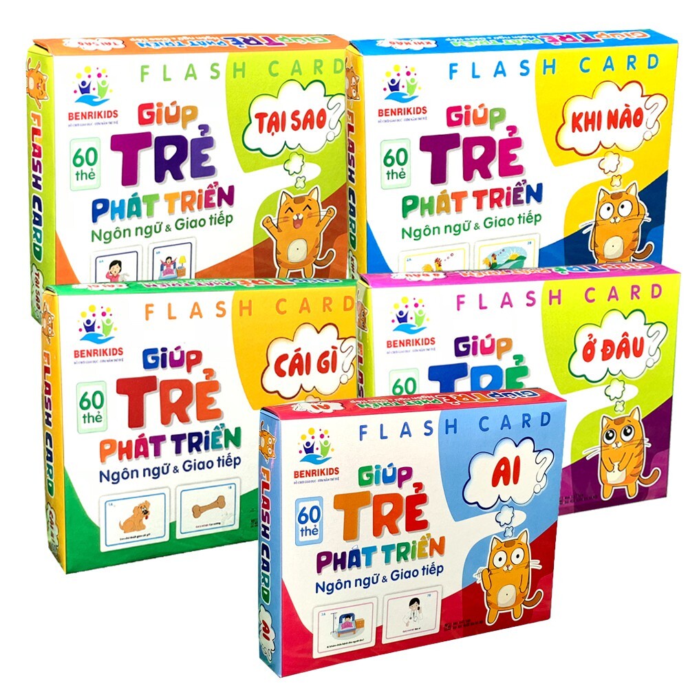 Bộ Thẻ Học Thông Minh Flashcards 𝑭𝑹𝑬𝑬𝑺𝑯𝑰𝑷 Thẻ Học Giúp Trẻ Phát Triển Ngôn Ngữ Và Giao Tiếp 5 Chủ Đề