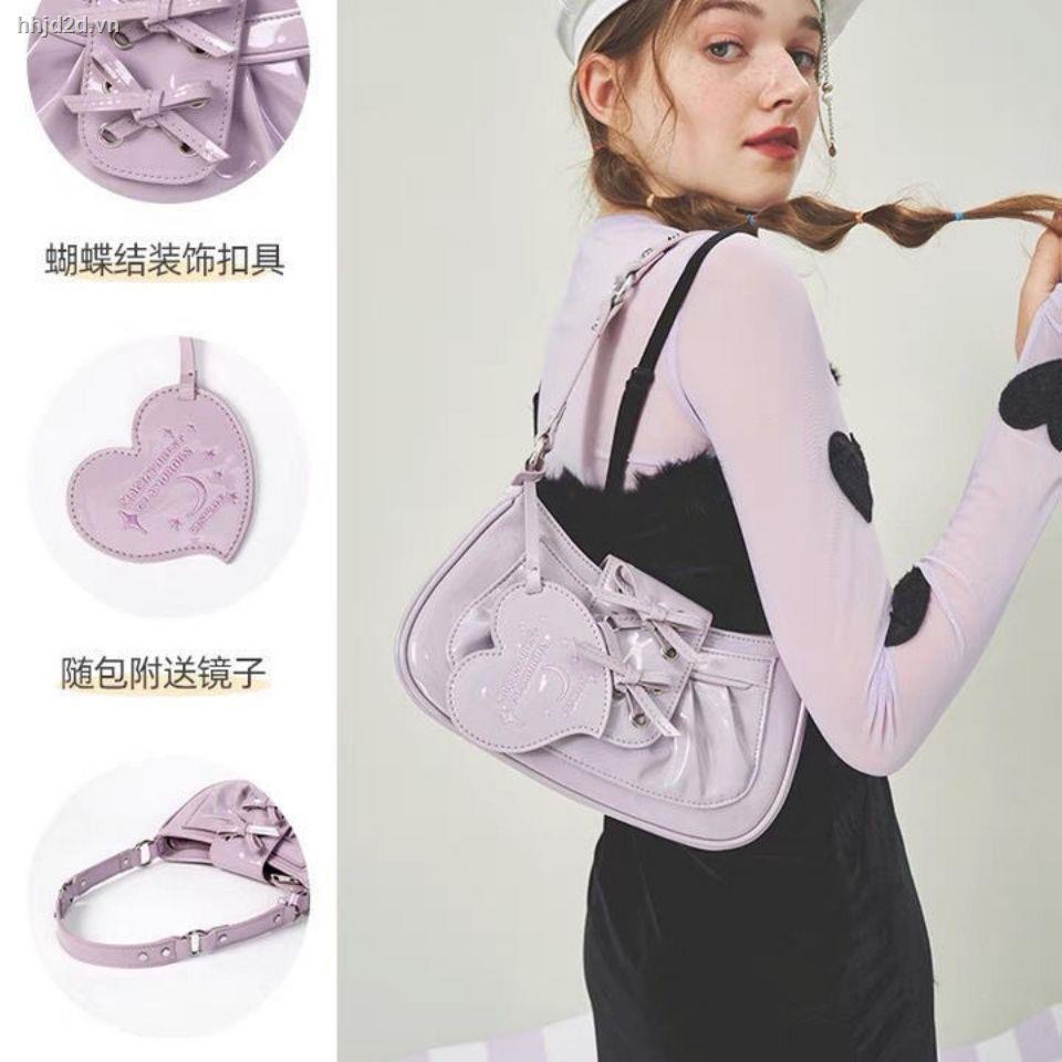 Túi Đeo Vai Bằng Da Bóng Thời Trang Cho Nữ