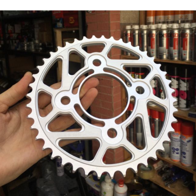 Rĩa nhôm 7075 cho #sonic 42(SATRIA 39.WINNER 44 ex150