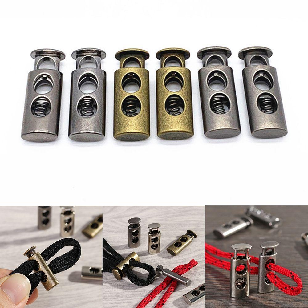 Set 10 Nút Chặn Dây Giày Hai Lỗ Tiện Dụng