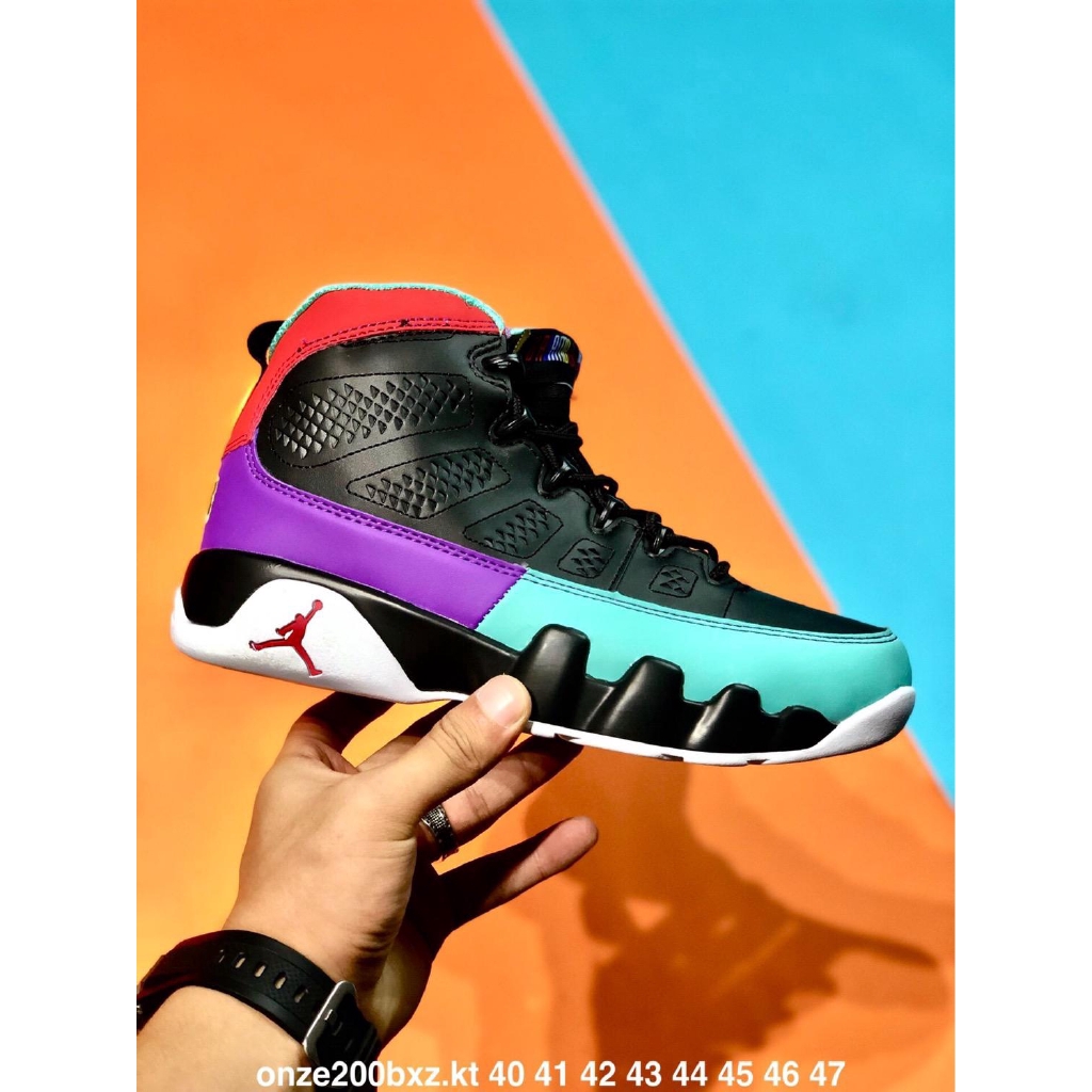 Giày bóng rổ nk air jordan9 aj9 mới giày thể thao chống trượt 40-47-d2