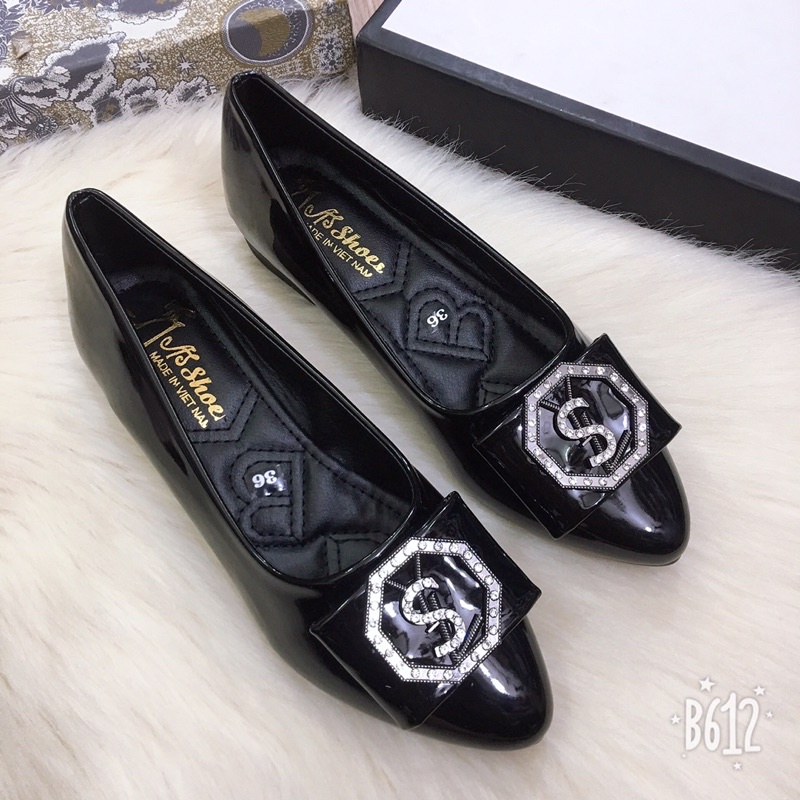 giầy mũi nhọn chất da bóng siêu bền êm chân!!!