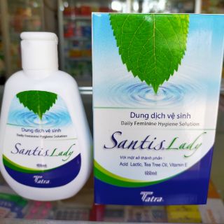 DUNG DỊCH VỆ SINH Santis  Lady 100ml
