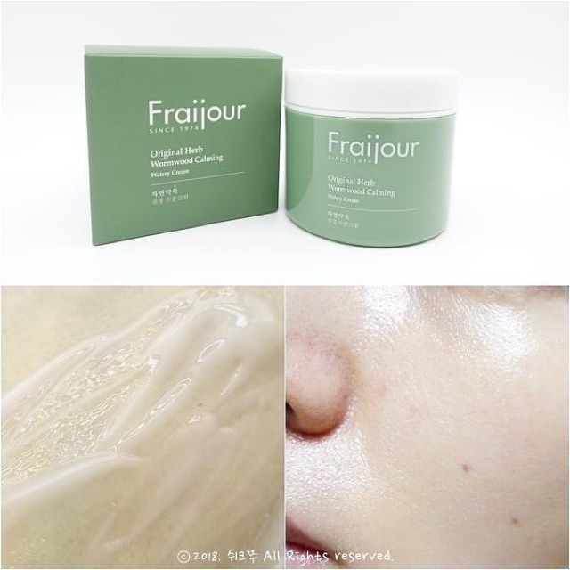 Kem dưỡng ẩm thảo mộc FRAIJOUR Original Herb Wormwood Calming Watery Cream | BigBuy360 - bigbuy360.vn