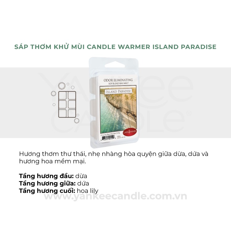 Sáp thơm Candle Warmer - Island Paradise