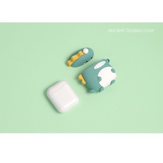 Case Airpods Khủng Long Xanh