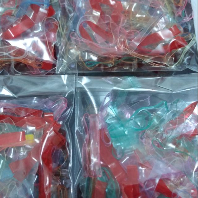 Combo 7 gói thun cột tóc đủ màu