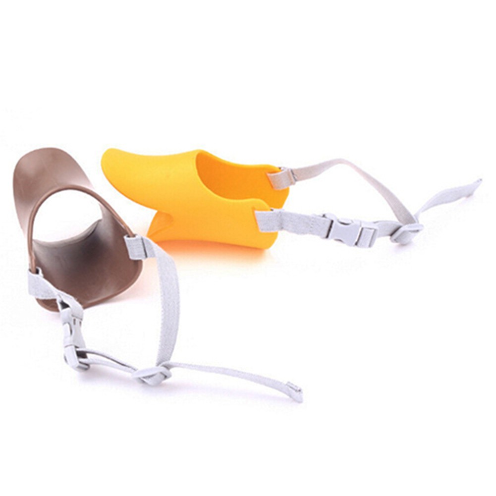 Nắp silicone rọ mõm hình mỏ vịt cho cún cưng