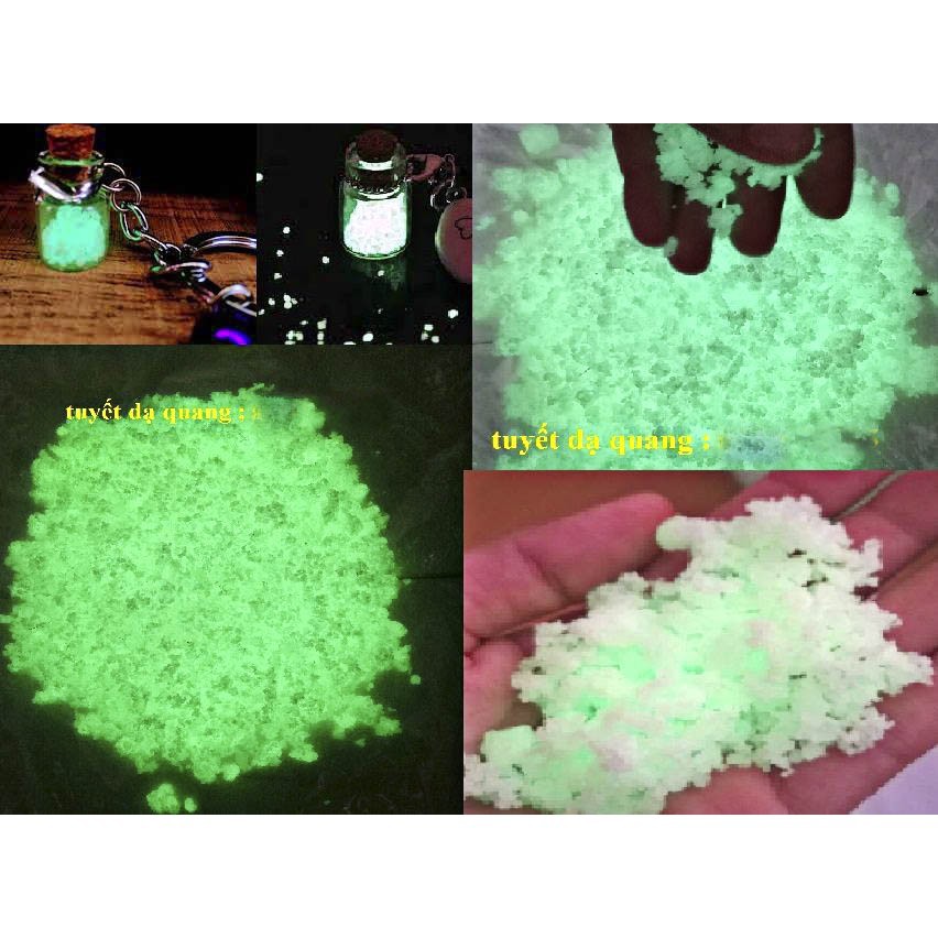 GÓI 50GR TUYẾT NHÂN TẠO DẠ QUANG NHIỀU MÀU siêu mịn làm cloud slime,50 GRAM siêu nhiều Hàng xịn