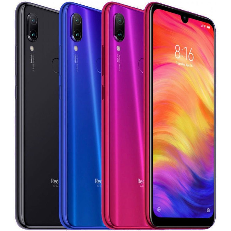 Điện thoại Xiaomi Redmi Note 7 Pro 6GB/128GB Nhập Khẩu Chính Hãng có hỗ trợ tiếng việt pin trâu siêu khủng