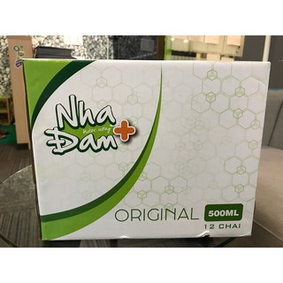 Nước Nha Đam PLUS 500ml - Thùng 24 chai