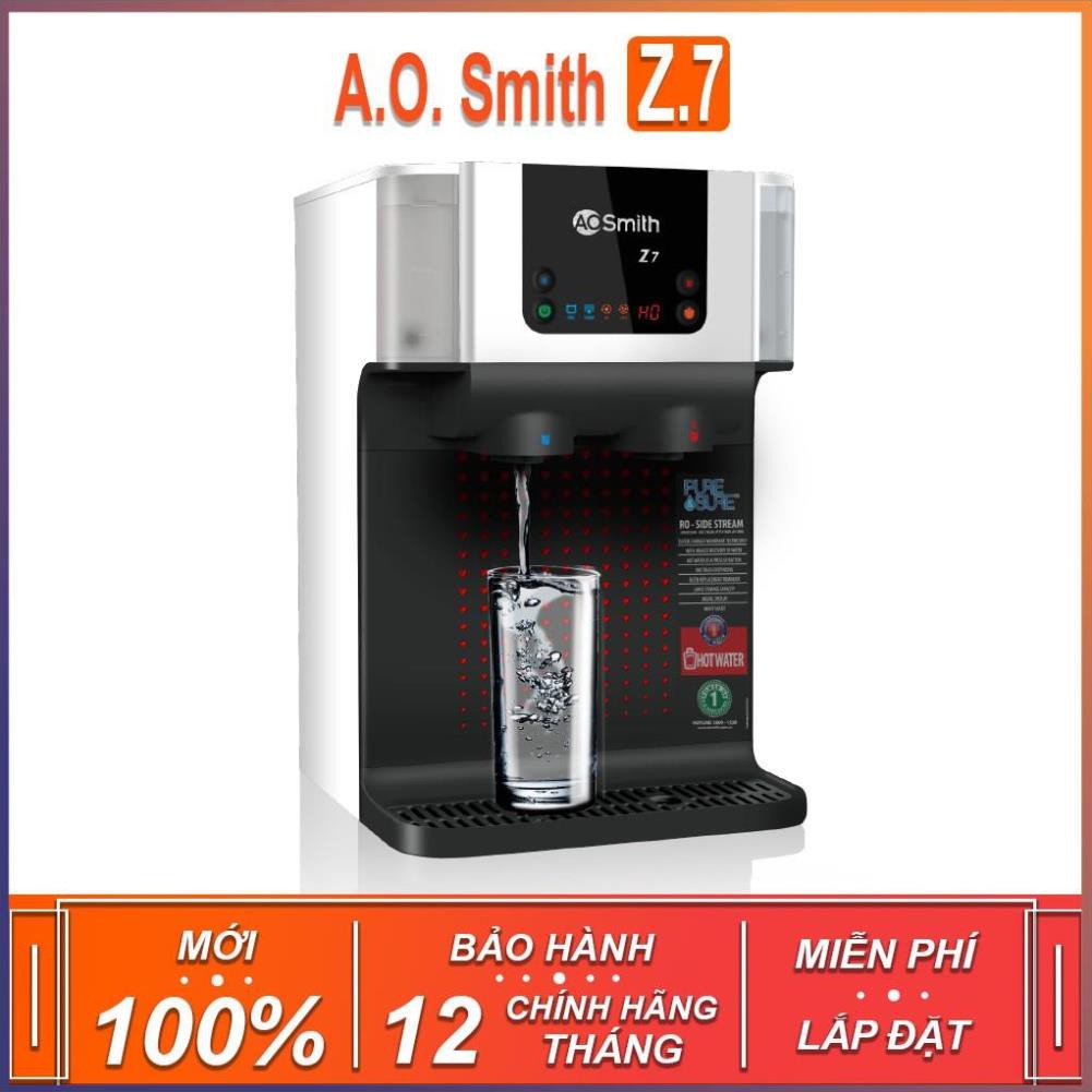 Máy lọc nước tinh khiết  A. O. Smith Z7 ( THƯƠNG HIỆU MỸ - Bảo Hành 1 Năm )