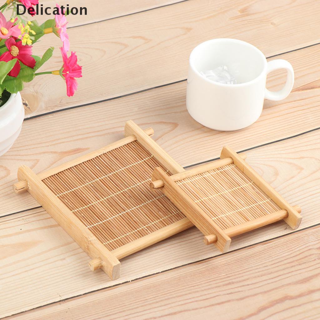 Đế Lót Ly Bằng Gỗ Tre Tiện Dụng Chất Lượng Cao