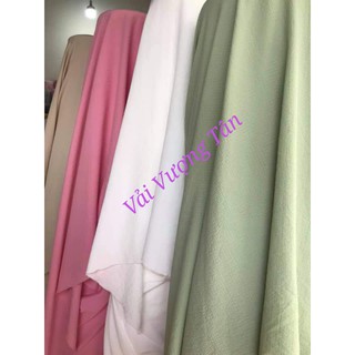 Vải xốp nhăn