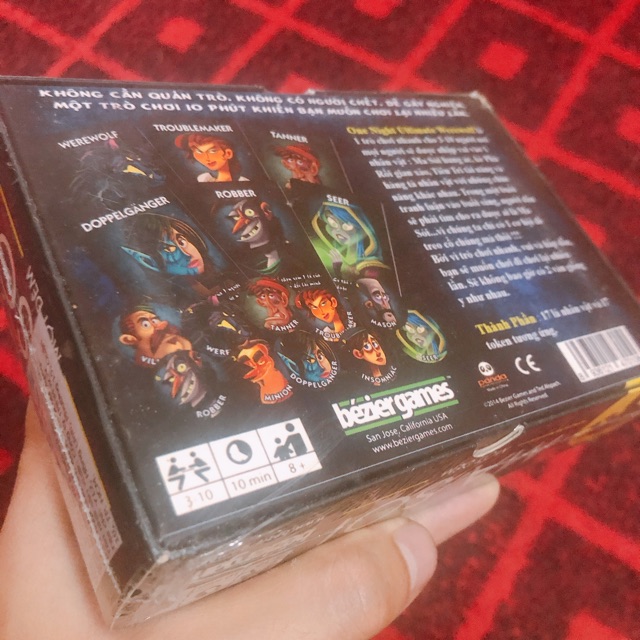 Thẻ bài Ma Sói Một Đêm - Ultimate Werewolf One Night