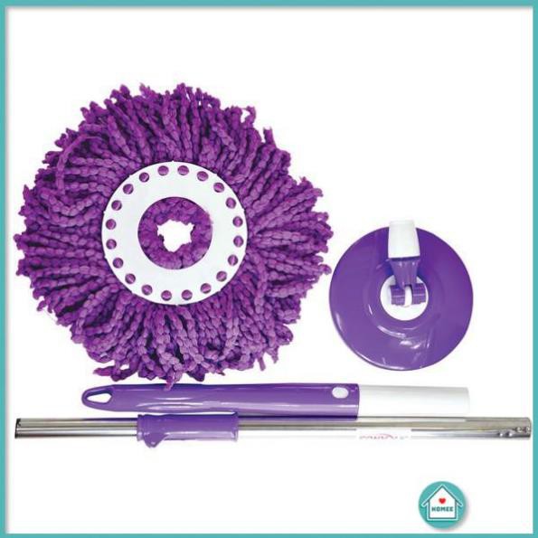 Chổi Lau Nhà Xoay 360 Độ Vắt Tự Đông Bàn Nhựa Cao Cấp