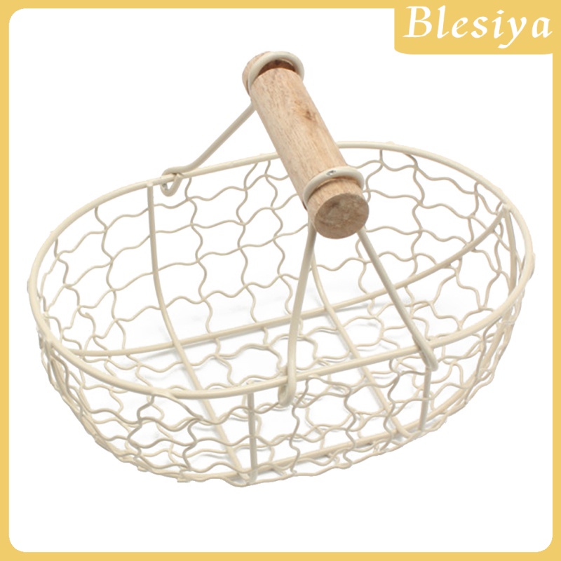 Rổ Kim Loại Đựng Bánh Mì / Trái Cây / Rau Củ Màu Đen