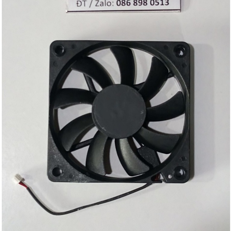 Quạt tản nhiệt Fan: 7Cm X 7Cm X 1Cm - Điện áp DC 12V