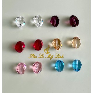 5 viên pha lê Swarovski kiểu lồng đèn 8mm
