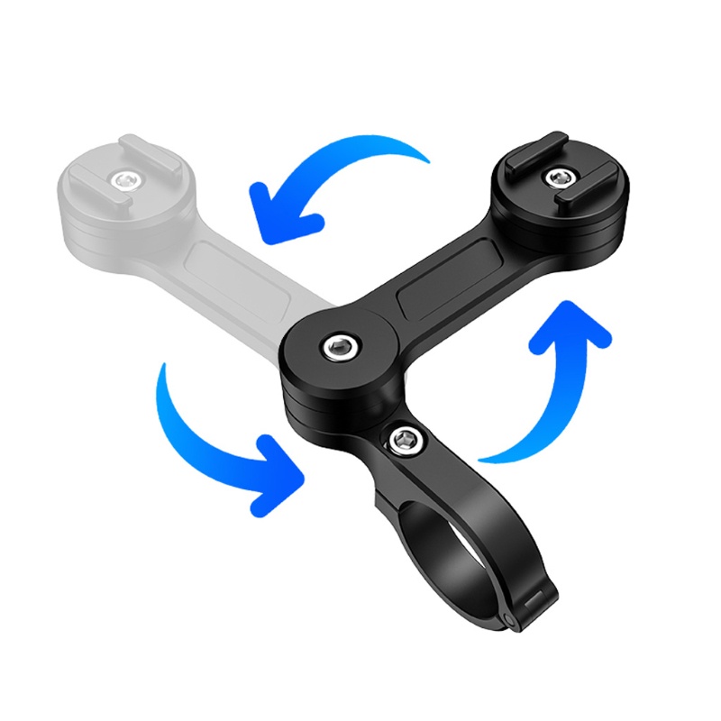 Giá đỡ điện thoại bằng hợp kim nhôm xoay 360 độ gắn tay lái xe máy/xe đạp 2-7"
 | BigBuy360 - bigbuy360.vn
