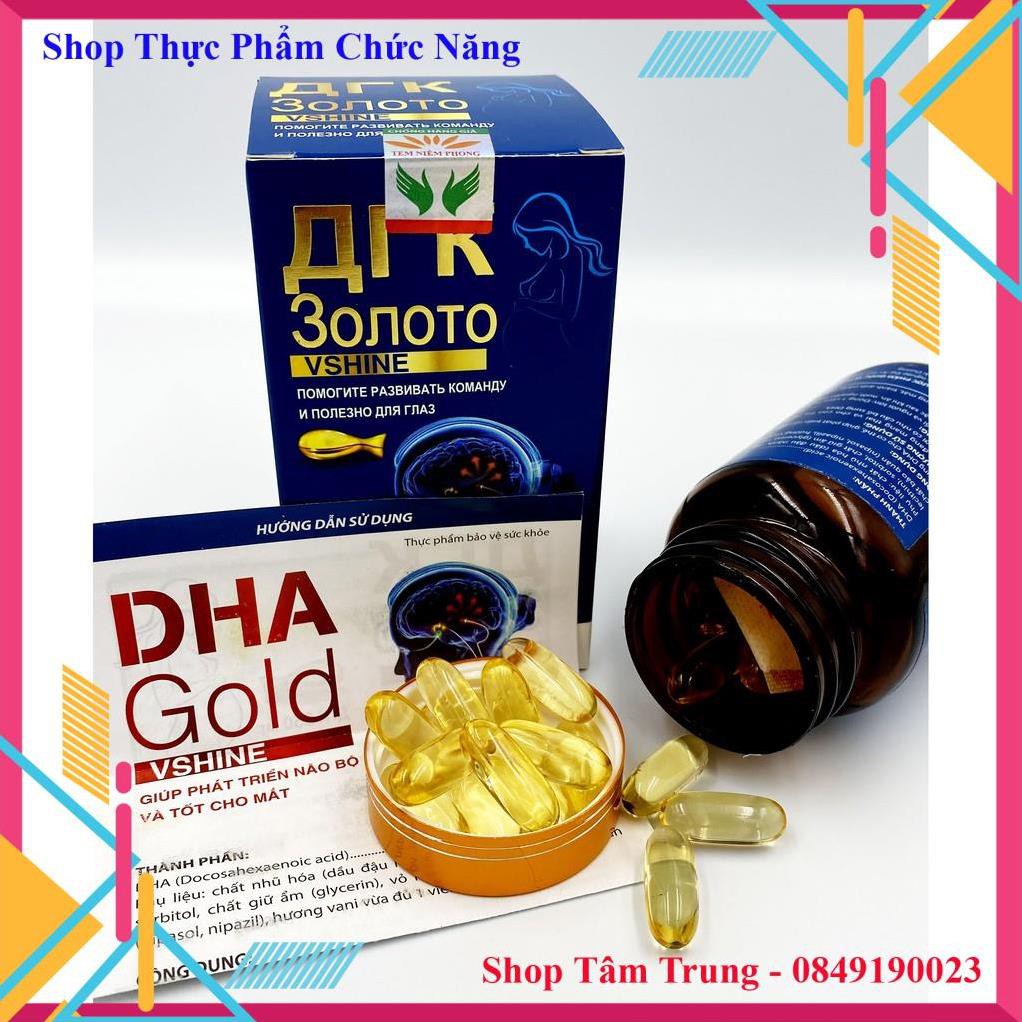 Viên Bổ Sung Dha Gold Vshinev -  Hộp 30 Viên