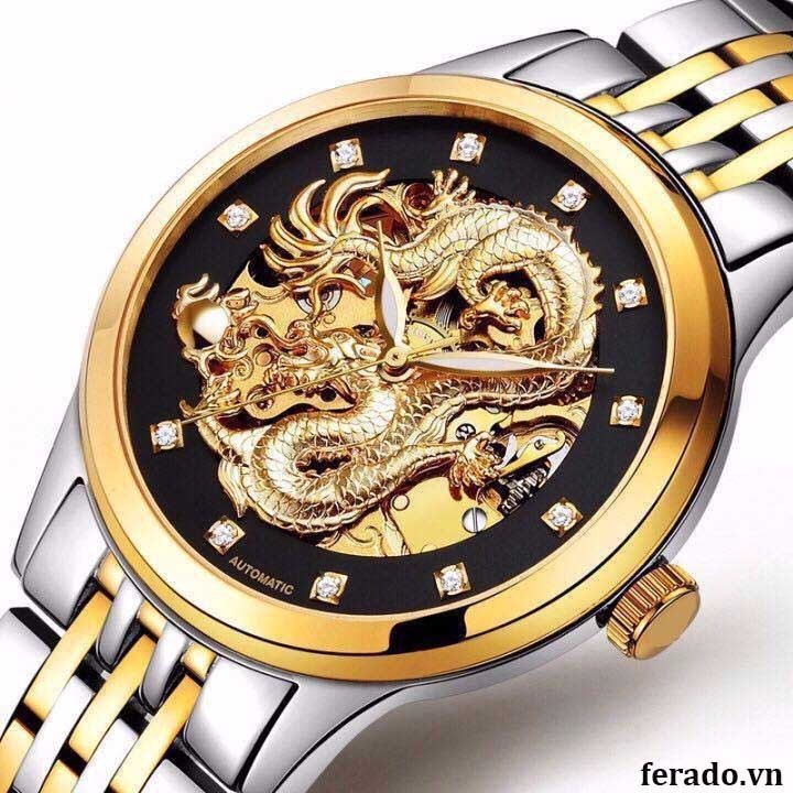 ĐỒNG HỒ MẶT RỒNG NAM CAO CẤP ST2S216