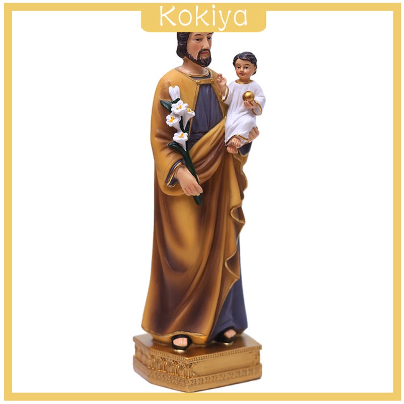 Mô hình tượng chúa Jesus bằng nhựa resin trang trí nhà cửa